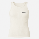 RHEX Ivory Ribbed Tank